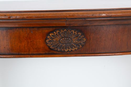 PAIR OF BURR WALNUT CONSOLE TABLES - ADDITIONAL PHOTO 4