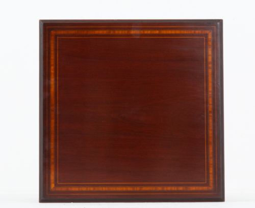 MAHOGANY SHERATON REVIVAL OCCASIONAL TABLE - ADDITIONAL PHOTO 6