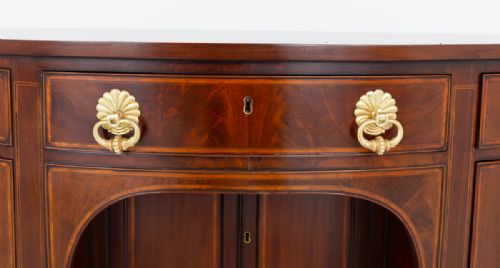 WONDERFUL GEORGIAN MAHOGANY SIDEBOARD - ADDITIONAL PHOTO 2