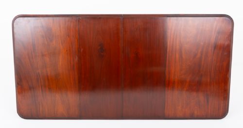 VICTORIAN MAHOGANY 2 LEAF EXTENDING DINING TABLE - ADDITIONAL PHOTO 6