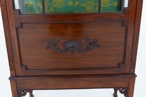 GEORGIAN STYLE MAHOGANY DISPLAY CABINET - ADDITIONAL PHOTO 2