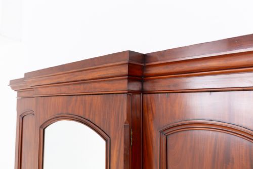 VICTORIAN MAHOGANY GENTLEMAN'S WARDROBE - ADDITIONAL PHOTO 5