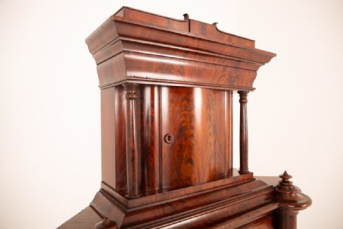 MAHOGANY BIEDERMEIER CORNER CABINET - ADDITIONAL PHOTO 2