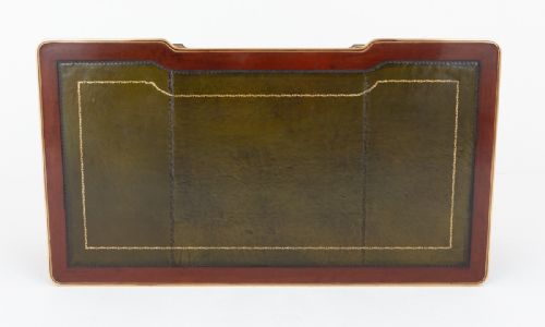 IMPRESSIVE ROSEWOOD PEDESTAL DESK - ADDITIONAL PHOTO 9