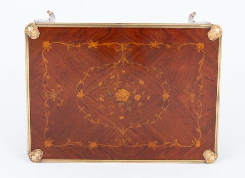 FRENCH MAHOGANY GAMES TABLE - ADDITIONAL PHOTO 9