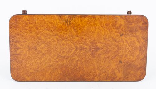UNUSUAL BURR OAK STRETCHER TABLE - ADDITIONAL PHOTO 4