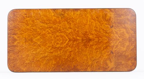 UNUSUAL BURR OAK STRETCHER TABLE - ADDITIONAL PHOTO 5