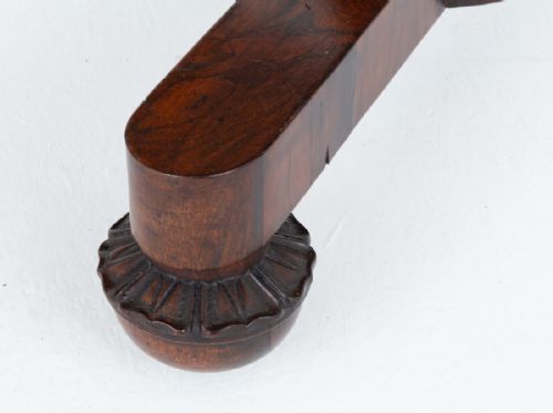 WILLIAM IV ROSEWOOD LIBRARY TABLE - ADDITIONAL PHOTO 3