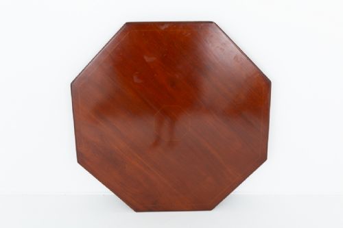 LARGE VICTORIAN MAHOGANY OCTAGONAL CENTRE TABLE - ADDITIONAL PHOTO 7