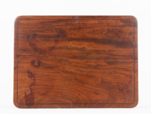 REGENCY MAHOGANY SEWING TABLE - ADDITIONAL PHOTO 3