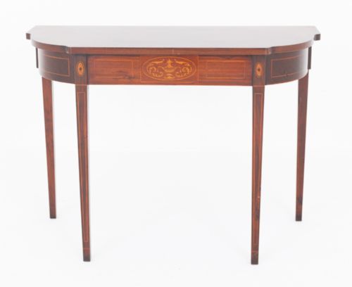 GEORGIAN STYLE MAHOGANY CONSOLE TABLE - ADDITIONAL PHOTO 1