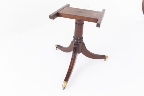 REGENCY STYLE MAHOGANY 2 PEDESTAL DINING TABLE - ADDITIONAL PHOTO 12