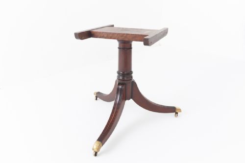 REGENCY STYLE MAHOGANY 2 PEDESTAL DINING TABLE - ADDITIONAL PHOTO 13