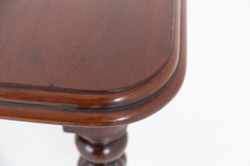 WILLIAM IV MAHOGANY 3 LEAF EXTENDING DINING TABLE - ADDITIONAL PHOTO 3