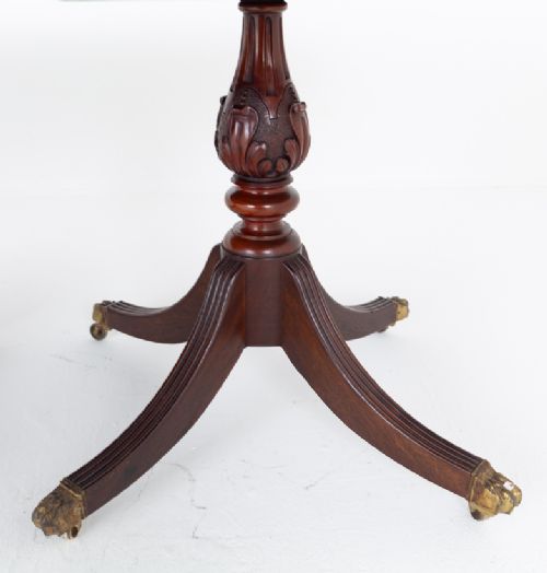 fig 1. Amazing Regency Revival Mahogany 22 -24 Seat Dining Table