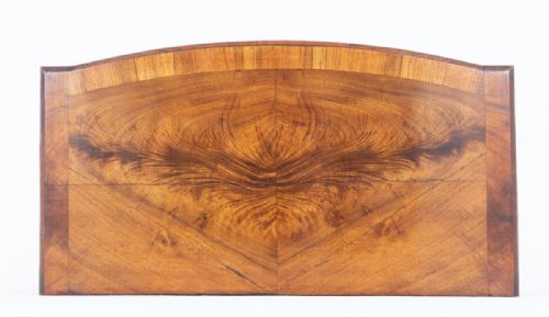 WALNUT CAROLEAN STYLE SIDE TABLE - ADDITIONAL PHOTO 5