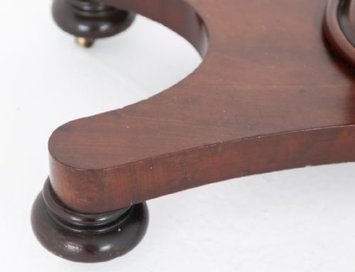 VICTORIAN MAHOGANY READING TABLE - ADDITIONAL PHOTO 5