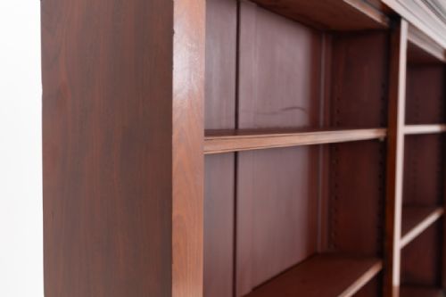 fig 1. Victorian Mahogany Bookcase