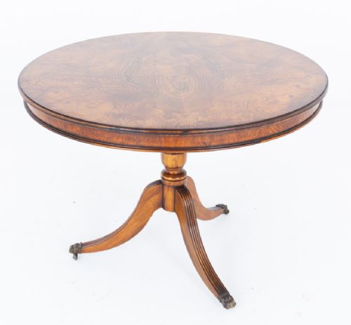fig 1. Regency Style Mediterranean Olive Wood Dining Table