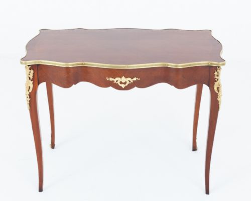 FRENCH MAHOGANY SIDE TABLE - ADDITIONAL PHOTO 7
