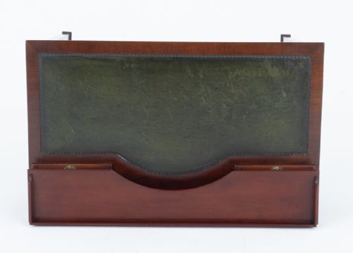 MAHOGANY GEORGIAN REVIVAL BONHEUR DU JOUR - ADDITIONAL PHOTO 4