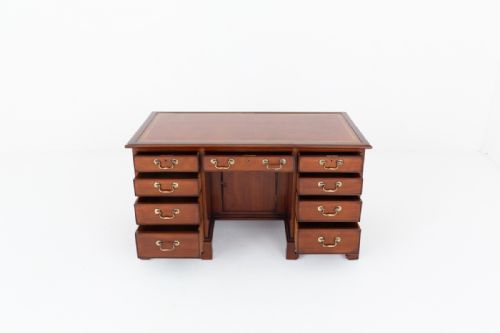 GEORGIAN MAHOGANY DESK - ADDITIONAL PHOTO 4