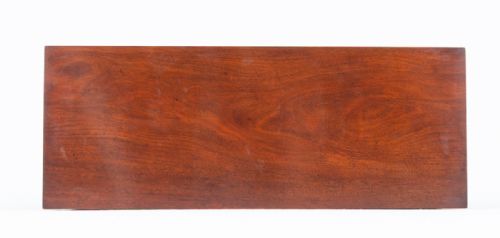 GEORGIAN STYLE MAHOGANY OPEN BOOKCASE - ADDITIONAL PHOTO 4