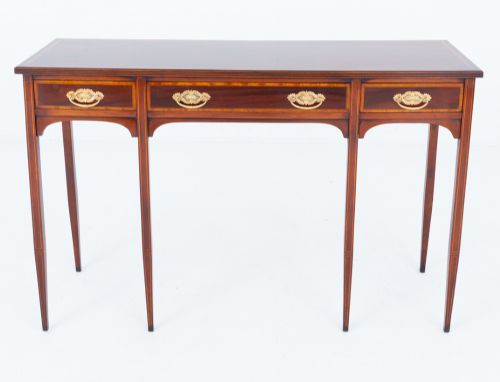 SHERATON REVIVAL MAHOGANY SERVER - ADDITIONAL PHOTO 1
