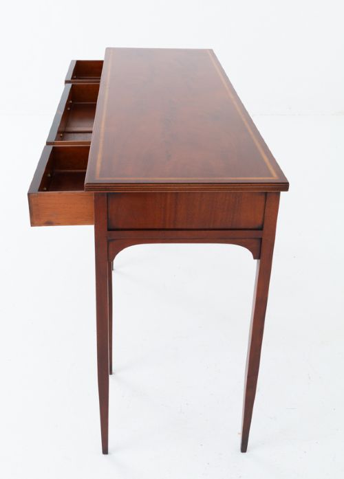 SHERATON REVIVAL MAHOGANY SERVER - ADDITIONAL PHOTO 3