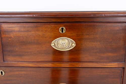 VICTORIAN MAHOGANY CHEST OF DRAWERS - ADDITIONAL PHOTO 2