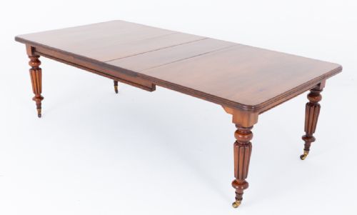 Victorian Walnut Extending Dining Table