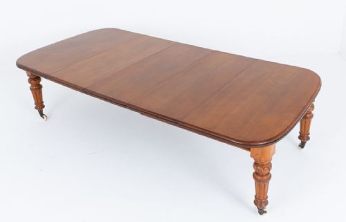 BLONDE OAK VICTORIAN EXTENDING DINING TABLE - ADDITIONAL PHOTO 8