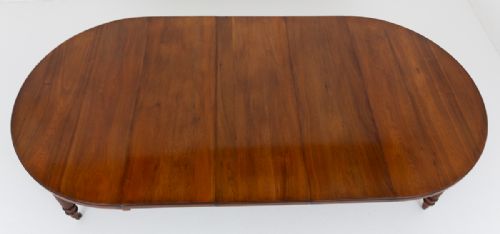 WALNUT 3 LEAF EXTENDING DINING TABLE - ADDITIONAL PHOTO 7