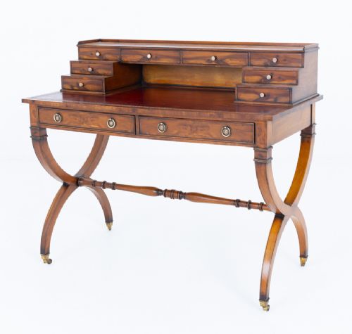 MAHOGANY REGENCY STYLE BONHEUR DU JOUR
