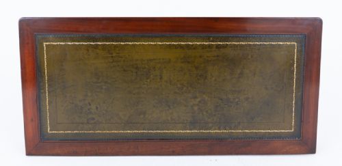 VICTORIAN MAHOGANY TWIN PEDESTAL DESK - ADDITIONAL PHOTO 7