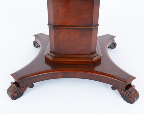 WILLIAM IV STYLE MAHOGANY EXPANDING DINING TABLE - ADDITIONAL PHOTO 3