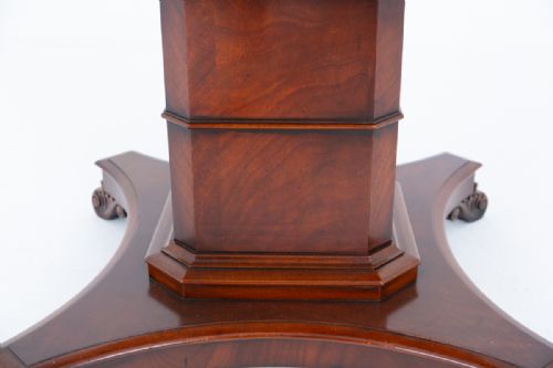 WILLIAM IV STYLE MAHOGANY EXPANDING DINING TABLE - ADDITIONAL PHOTO 5