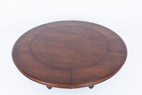 WILLIAM IV STYLE MAHOGANY EXPANDING DINING TABLE - ADDITIONAL PHOTO 9