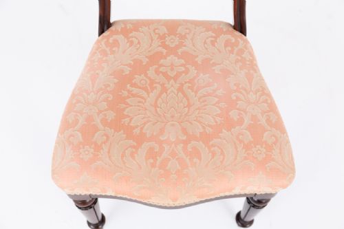 GOOD SET OF 8 WILLIAM IV MAHOGANY DINING CHAIRS - ADDITIONAL PHOTO 8