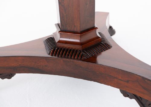 REGENCY ROSEWOOD CENTRE TABLE - ADDITIONAL PHOTO 3