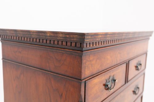 FIGURED ELM CHEST ON CHEST - ADDITIONAL PHOTO 8