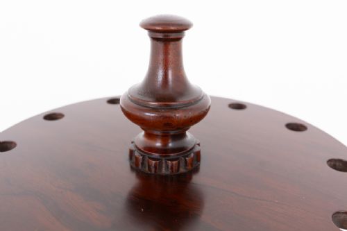 VICTORIAN MAHOGANY SNOOKER CUE STAND - ADDITIONAL PHOTO 1