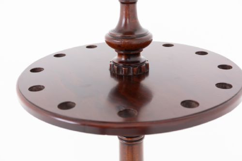 VICTORIAN MAHOGANY SNOOKER CUE STAND - ADDITIONAL PHOTO 4