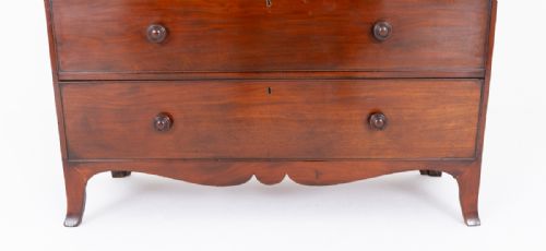 REGENCY MAHOGANY LINEN PRESS - ADDITIONAL PHOTO 2