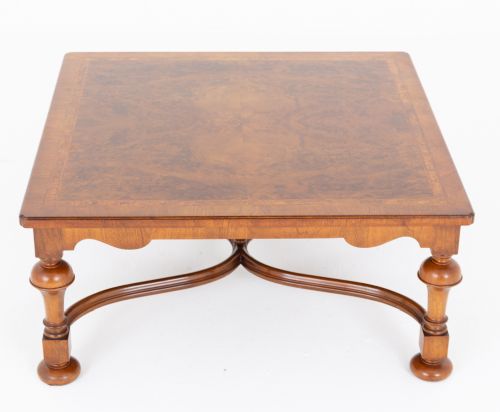 Carolean Style Walnut Coffee Table