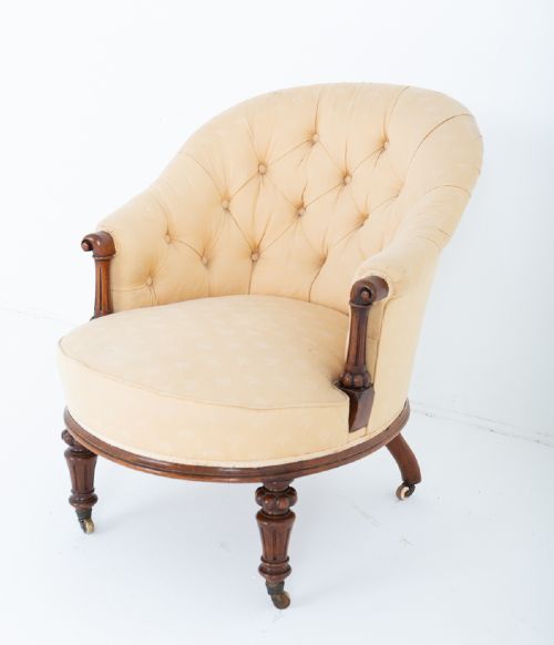 Victorian Deep Buttoned Tub Chair