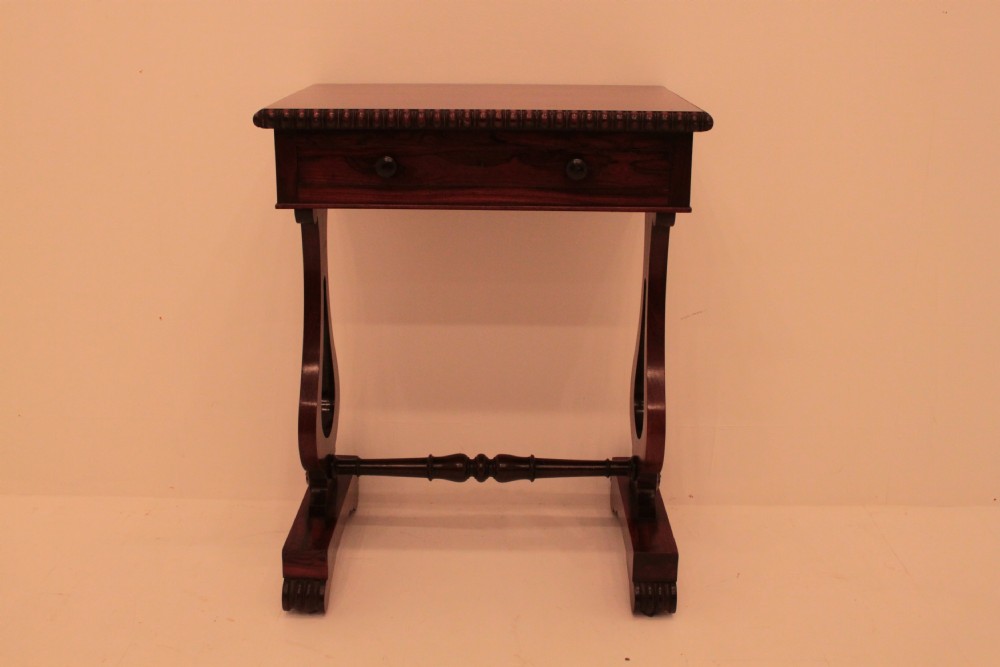 Early Victorian Rosewood Side Table