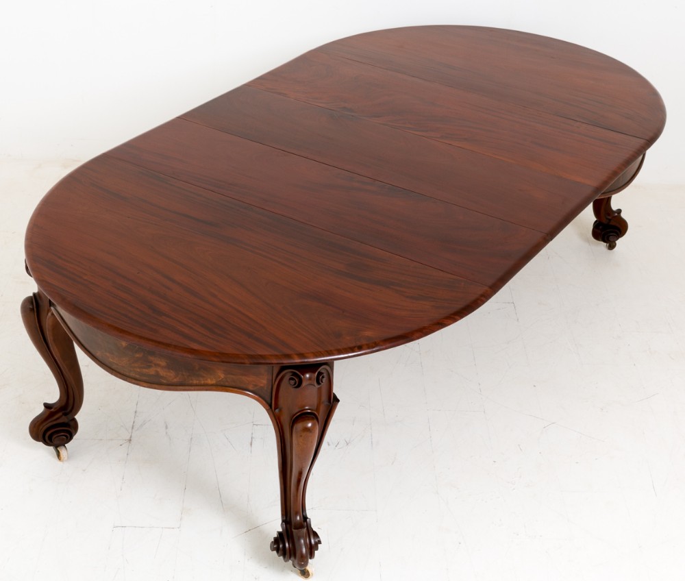 Victorian Superb Quality Oval Extending dining table