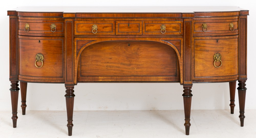 Superb Quality Regency Breakfront Sideboard