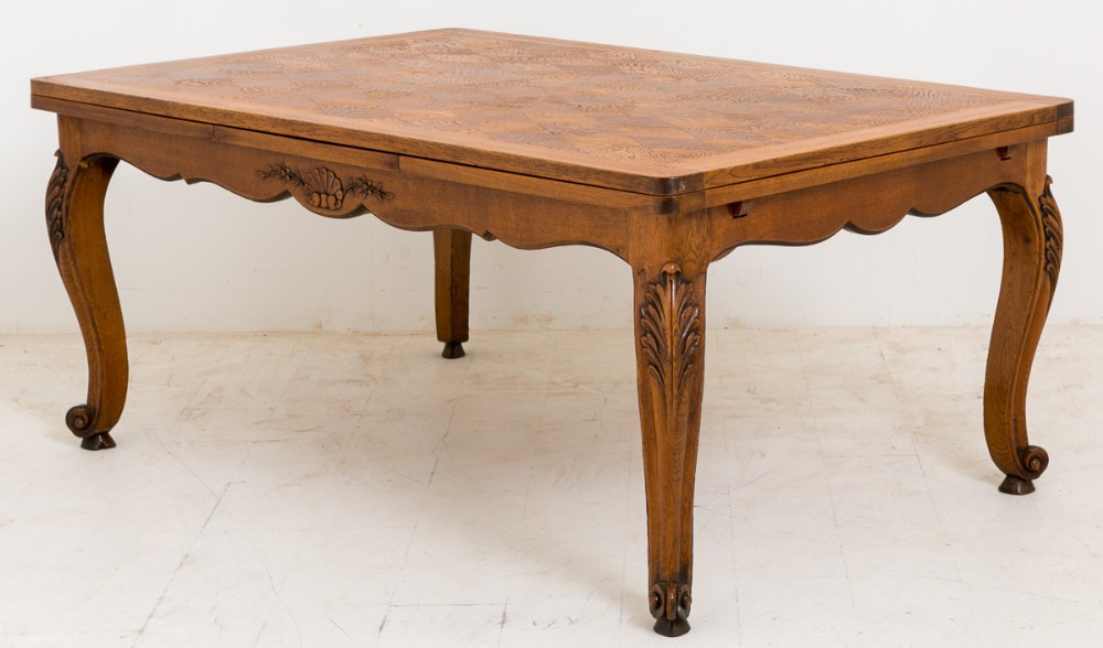 Blonde Oak French Farmhouse Table
